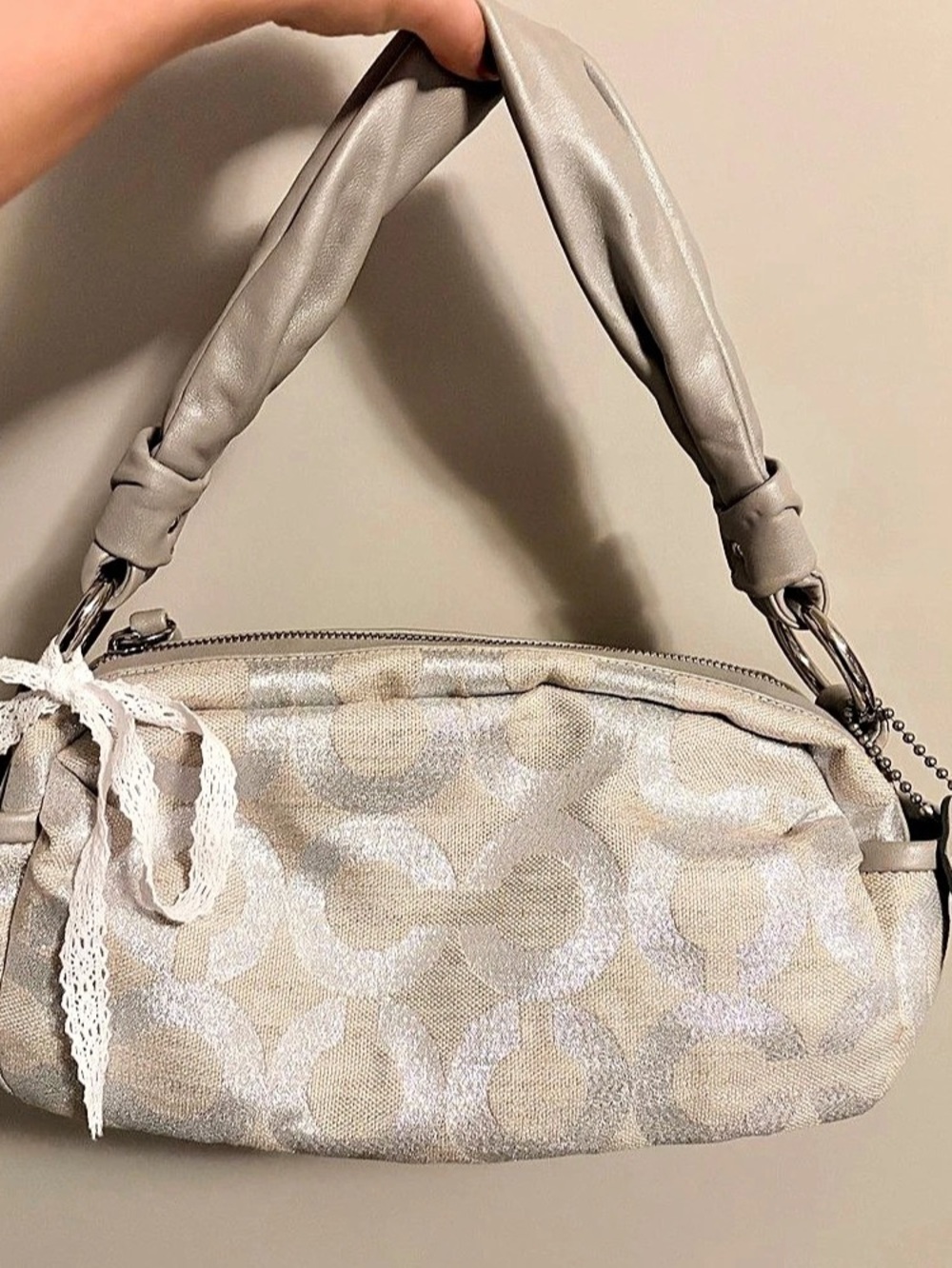 Coach Parker Op Art Shoulder Bag